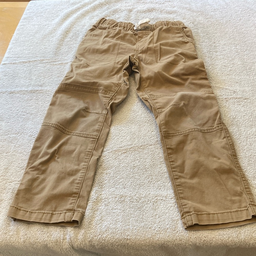 Boys Tan Casual Pants